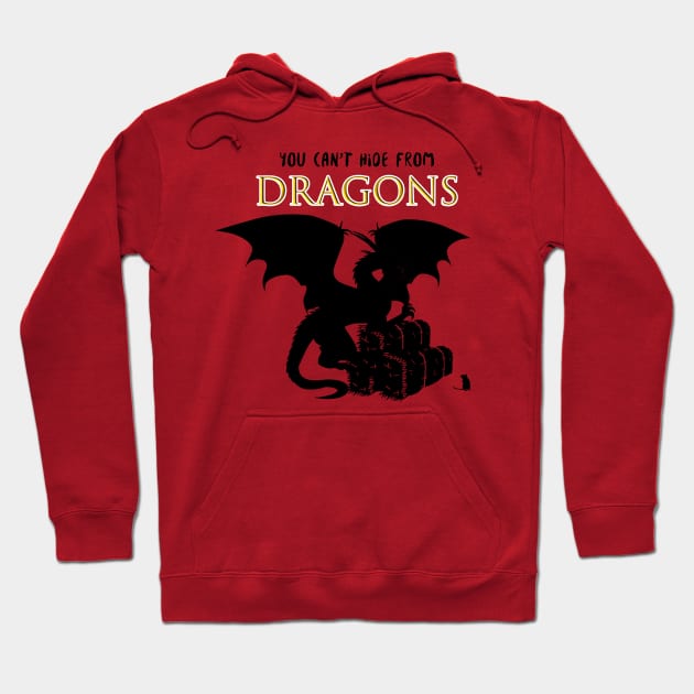 Barnhunt Dragon - black Hoodie by ApolloOfTheStars